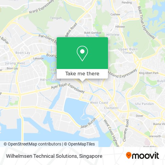 Wilhelmsen Technical Solutions map