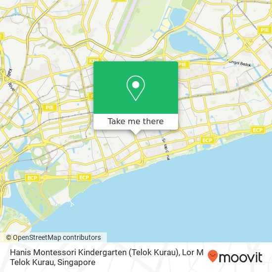 Hanis Montessori Kindergarten (Telok Kurau), Lor M Telok Kurau map