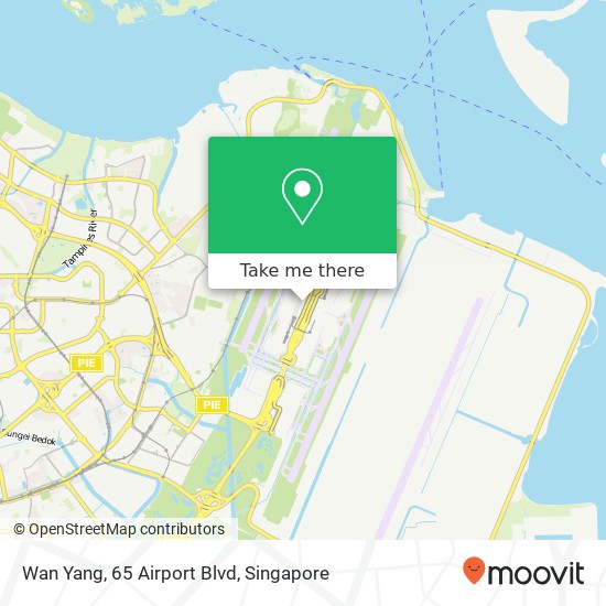 Wan Yang, 65 Airport Blvd map