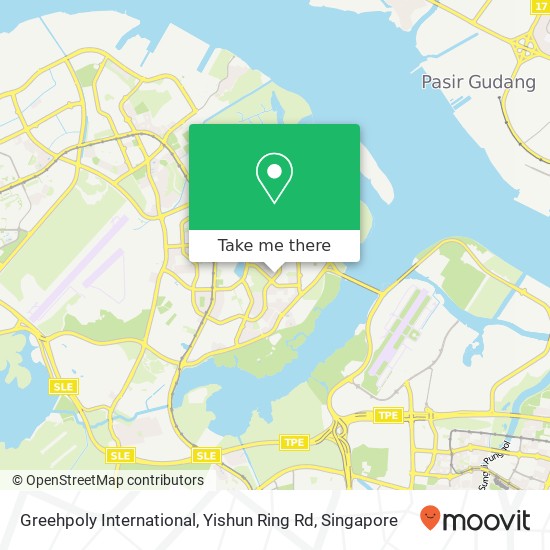 Greehpoly International, Yishun Ring Rd map