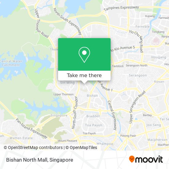 Bishan North Mall地图