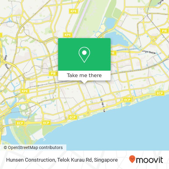 Hunsen Construction, Telok Kurau Rd地图