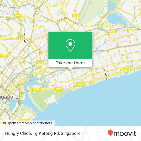 Hungry Chico, Tg Katong Rd map