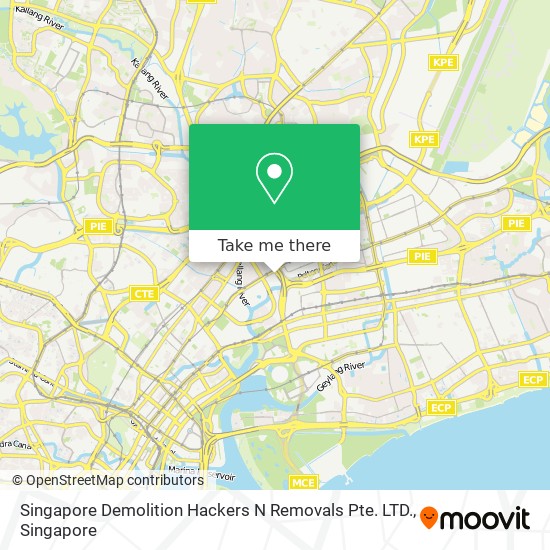 Singapore Demolition Hackers N Removals Pte. LTD. map