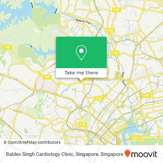 Baldev Singh Cardiology Clinic, Singapore地图
