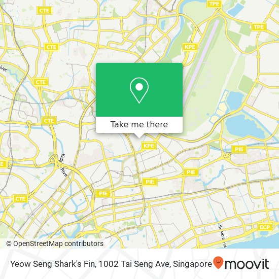 Yeow Seng Shark's Fin, 1002 Tai Seng Ave地图