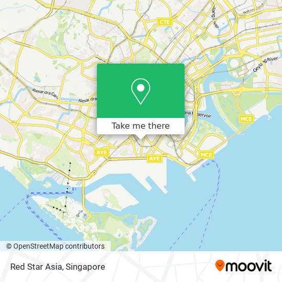 Red Star Asia地图