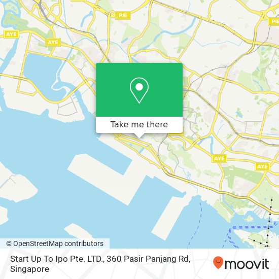 Start Up To Ipo Pte. LTD., 360 Pasir Panjang Rd地图