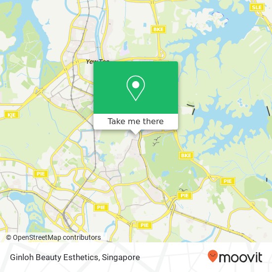 Ginloh Beauty Esthetics map