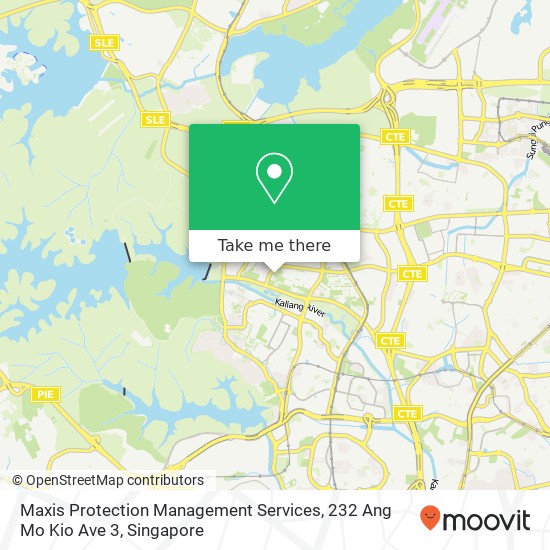 Maxis Protection Management Services, 232 Ang Mo Kio Ave 3 map