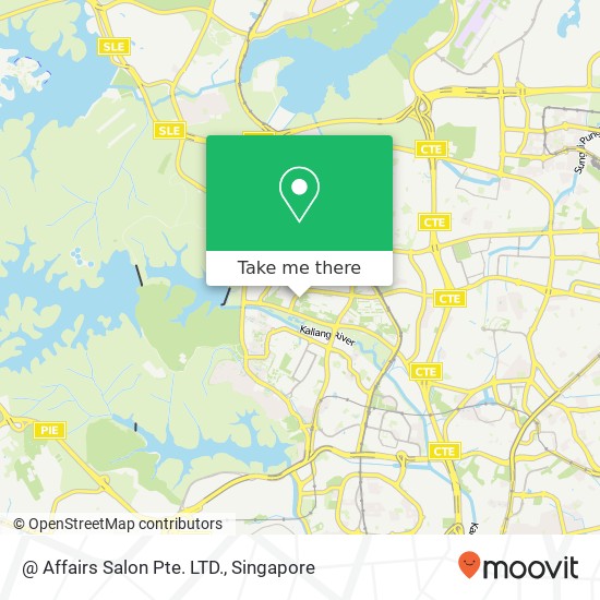 @ Affairs Salon Pte. LTD. map