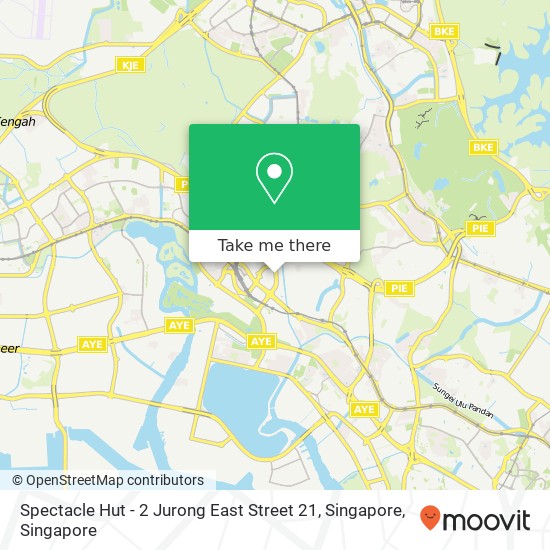 Spectacle Hut - 2 Jurong East Street 21, Singapore地图