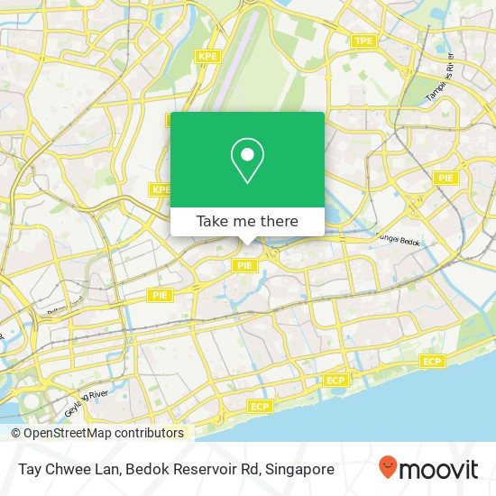 Tay Chwee Lan, Bedok Reservoir Rd地图