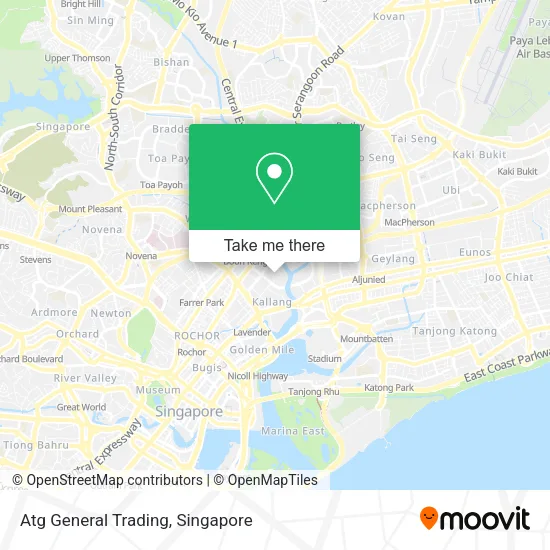 Atg General Trading map