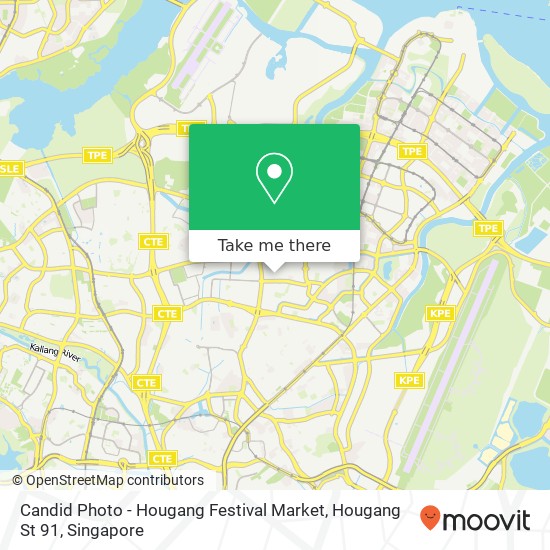 Candid Photo - Hougang Festival Market, Hougang St 91 map