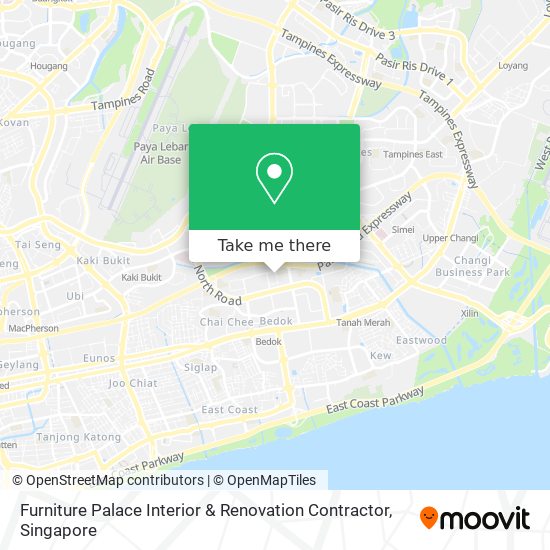 Furniture Palace Interior & Renovation Contractor map