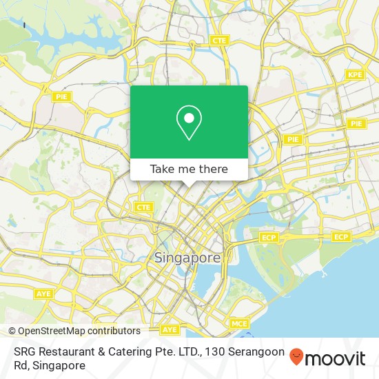 SRG Restaurant & Catering Pte. LTD., 130 Serangoon Rd map