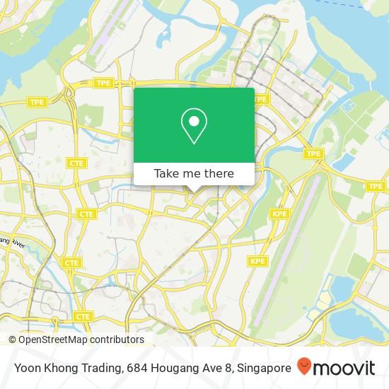 Yoon Khong Trading, 684 Hougang Ave 8 map