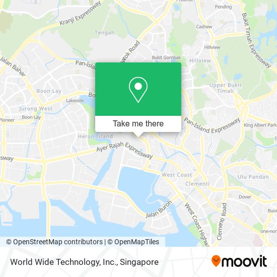 World Wide Technology, Inc. map