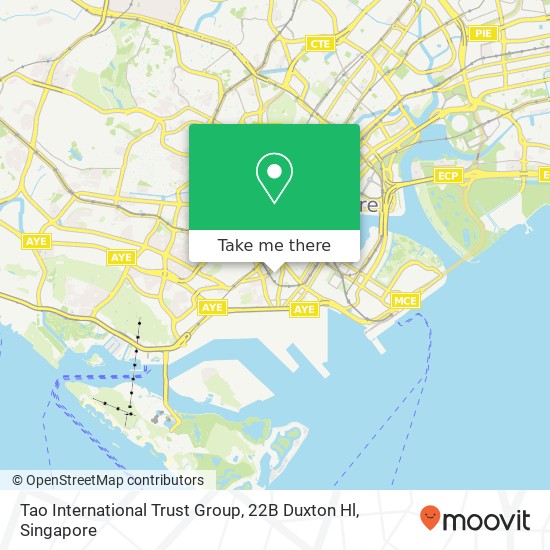 Tao International Trust Group, 22B Duxton Hl地图