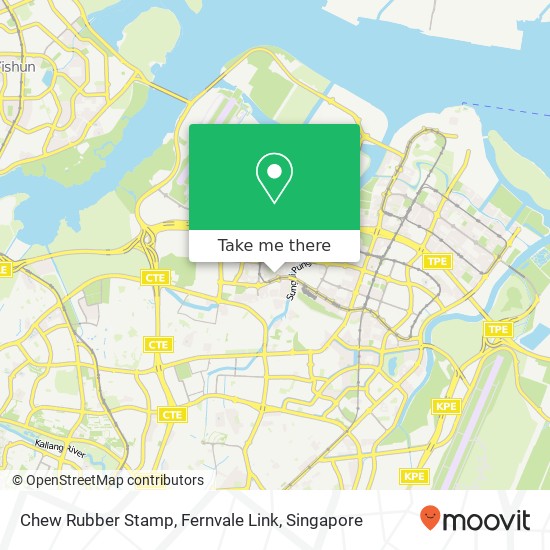 Chew Rubber Stamp, Fernvale Link地图
