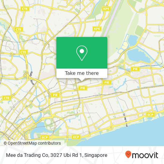 Mee da Trading Co, 3027 Ubi Rd 1 map