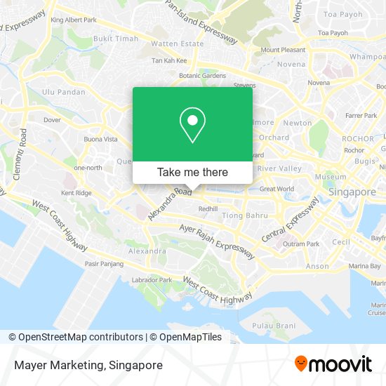 Mayer Marketing map