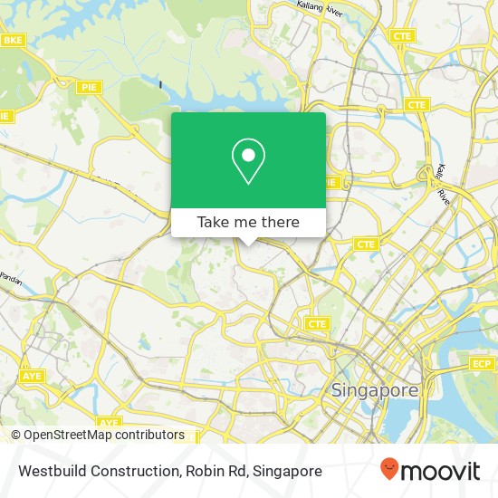 Westbuild Construction, Robin Rd map