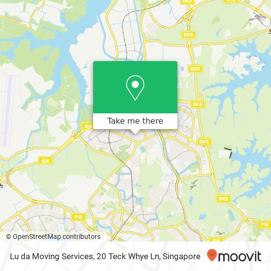 Lu da Moving Services, 20 Teck Whye Ln map