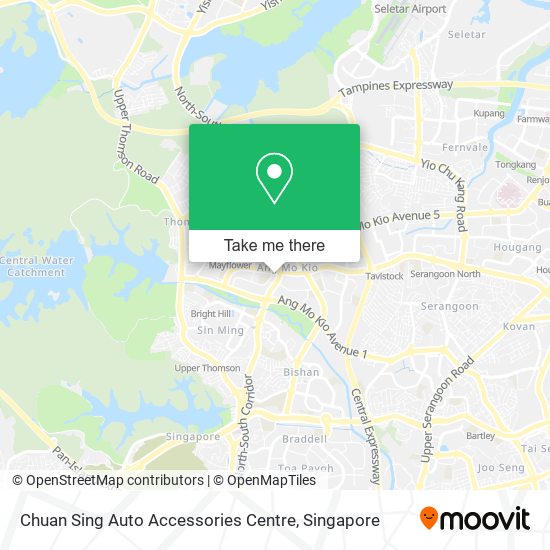 Chuan Sing Auto Accessories Centre map