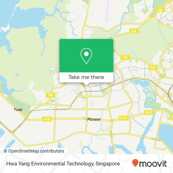 Hwa Yang Environmental Technology, 640 Jurong West St 61地图