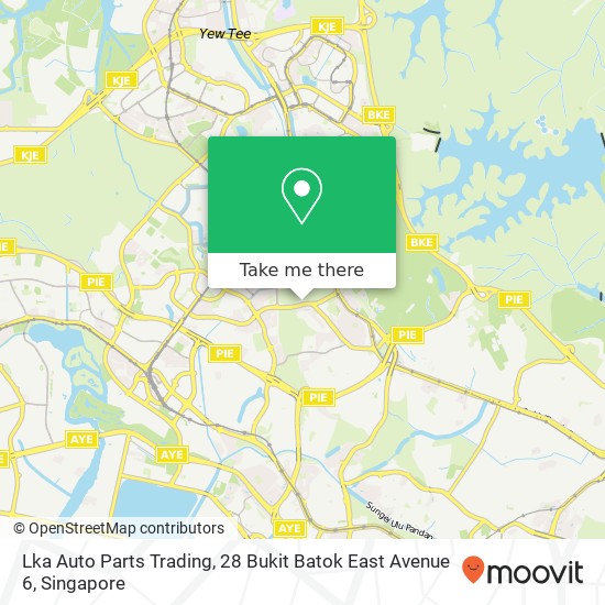 Lka Auto Parts Trading, 28 Bukit Batok East Avenue 6 map