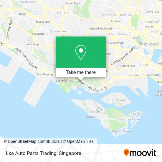 Lka Auto Parts Trading map