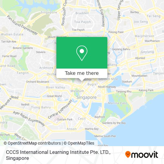 CCCS International Learning Institute Pte. LTD. map