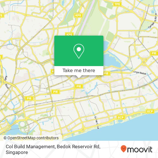 Col Build Management, Bedok Reservoir Rd map