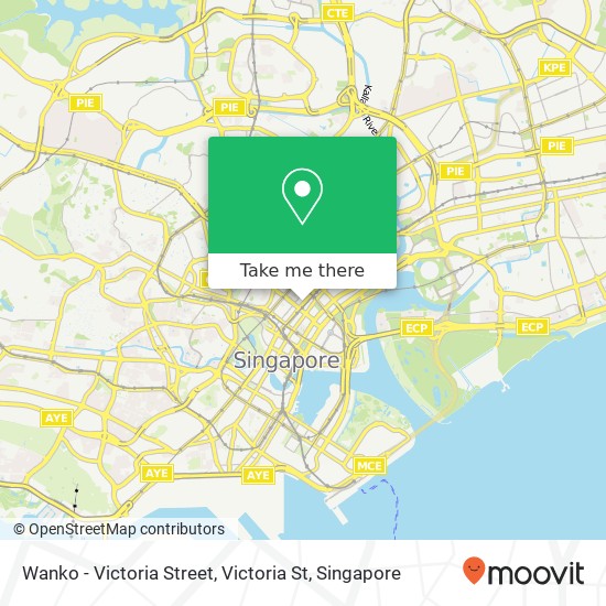 Wanko - Victoria Street, Victoria St map