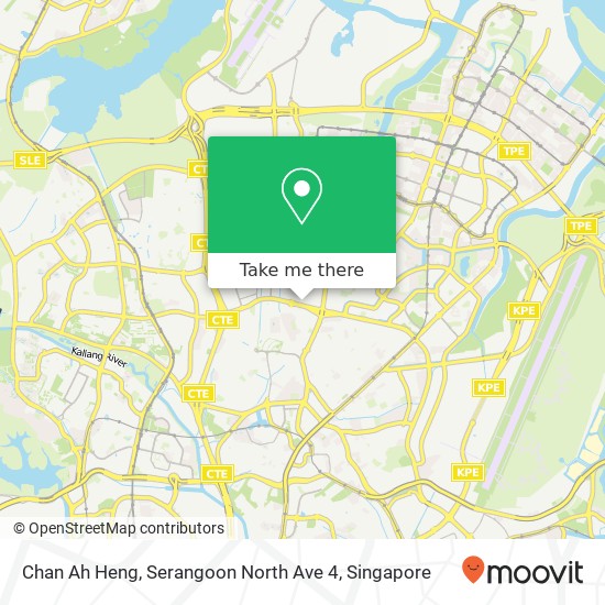 Chan Ah Heng, Serangoon North Ave 4地图