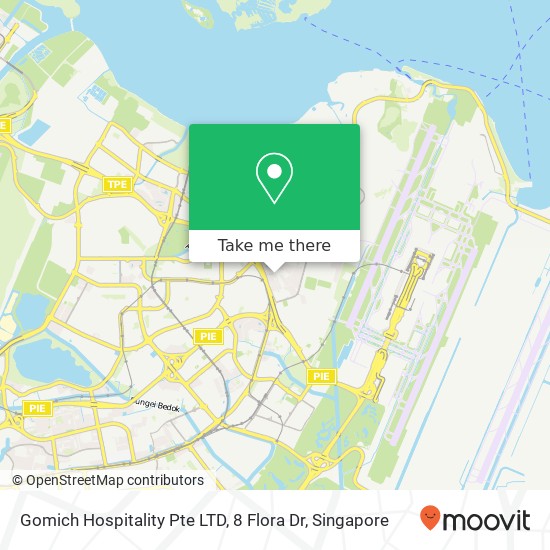 Gomich Hospitality Pte LTD, 8 Flora Dr map