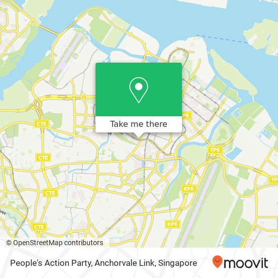 People's Action Party, Anchorvale Link地图