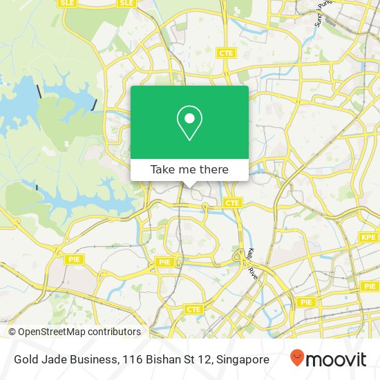 Gold Jade Business, 116 Bishan St 12地图