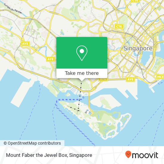 Mount Faber the Jewel Box, 109 Mount Faber Rd地图