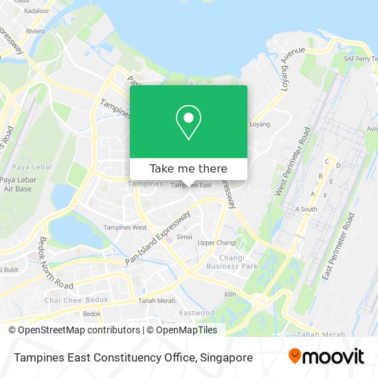 Tampines East Constituency Office地图