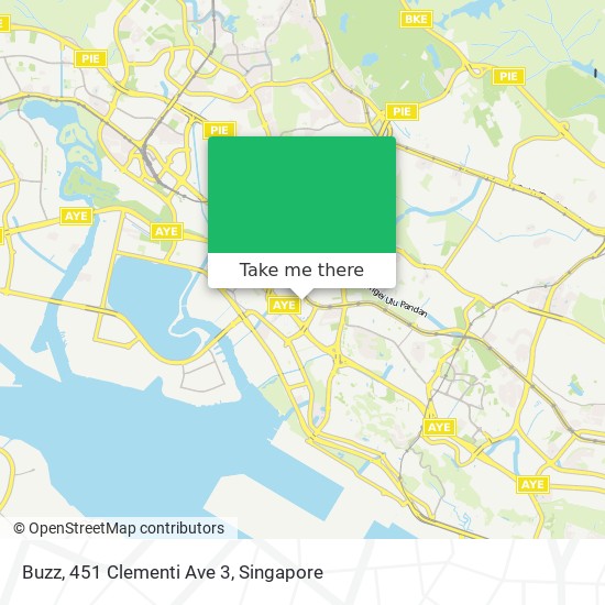 Buzz, 451 Clementi Ave 3 map