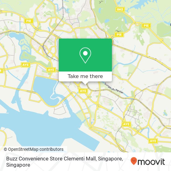 Buzz Convenience Store Clementi Mall, Singapore map