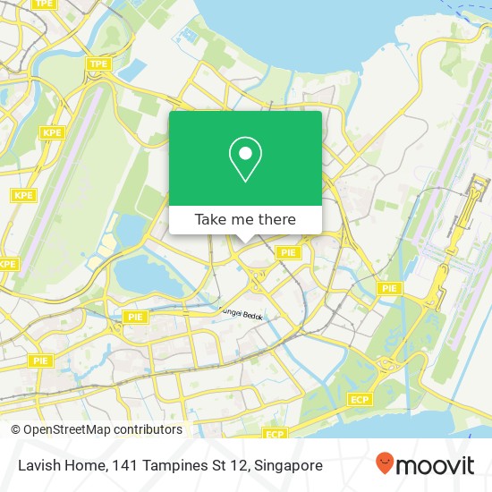 Lavish Home, 141 Tampines St 12地图