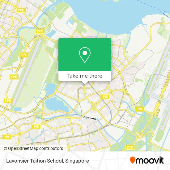 Lavonsier Tuition School map