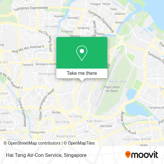 Hai Tang Air-Con Service map