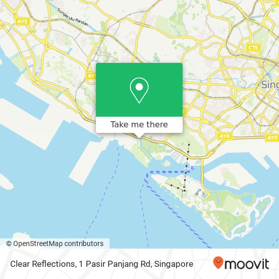 Clear Reflections, 1 Pasir Panjang Rd地图