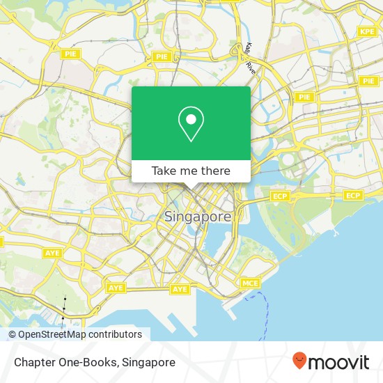 Chapter One-Books, Singapore map
