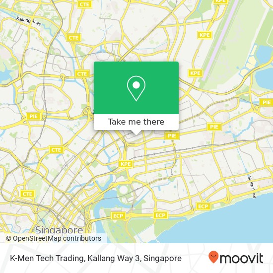 K-Men Tech Trading, Kallang Way 3地图
